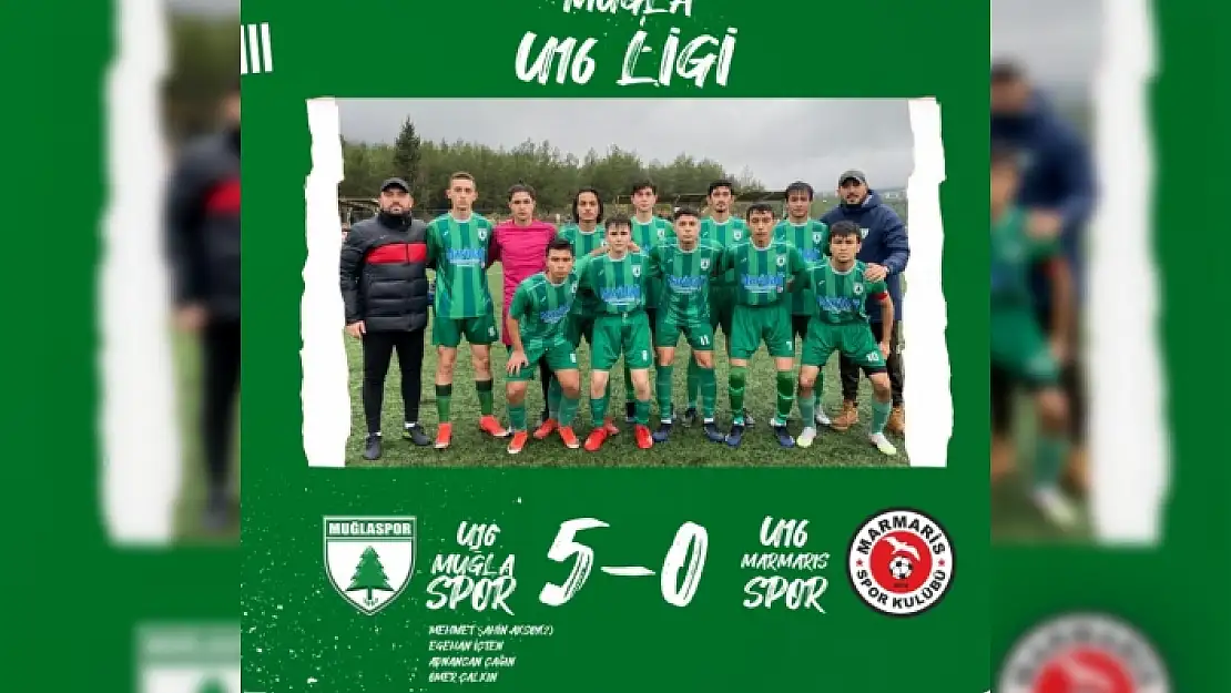 Muğla Spor: U16 Takımımız Kayıpsız Devam Ediyor