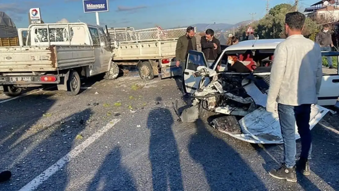 Yatağan'da 2 Ayrı Kaza: 3 Yaralı!