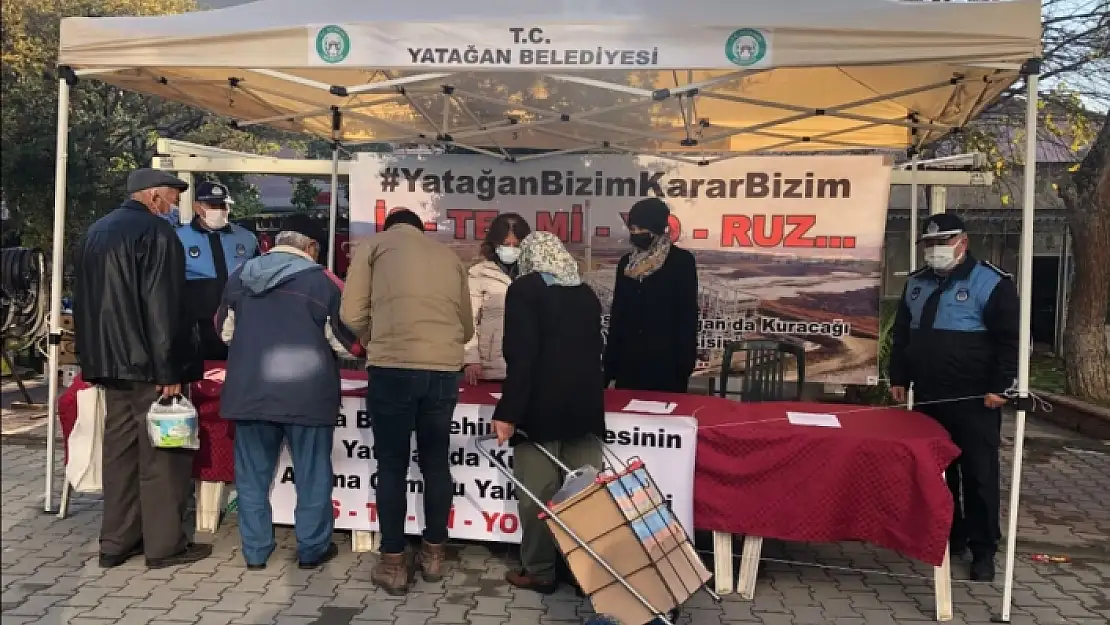 Yatağan'da İmza Kampanyası Başlatıldı