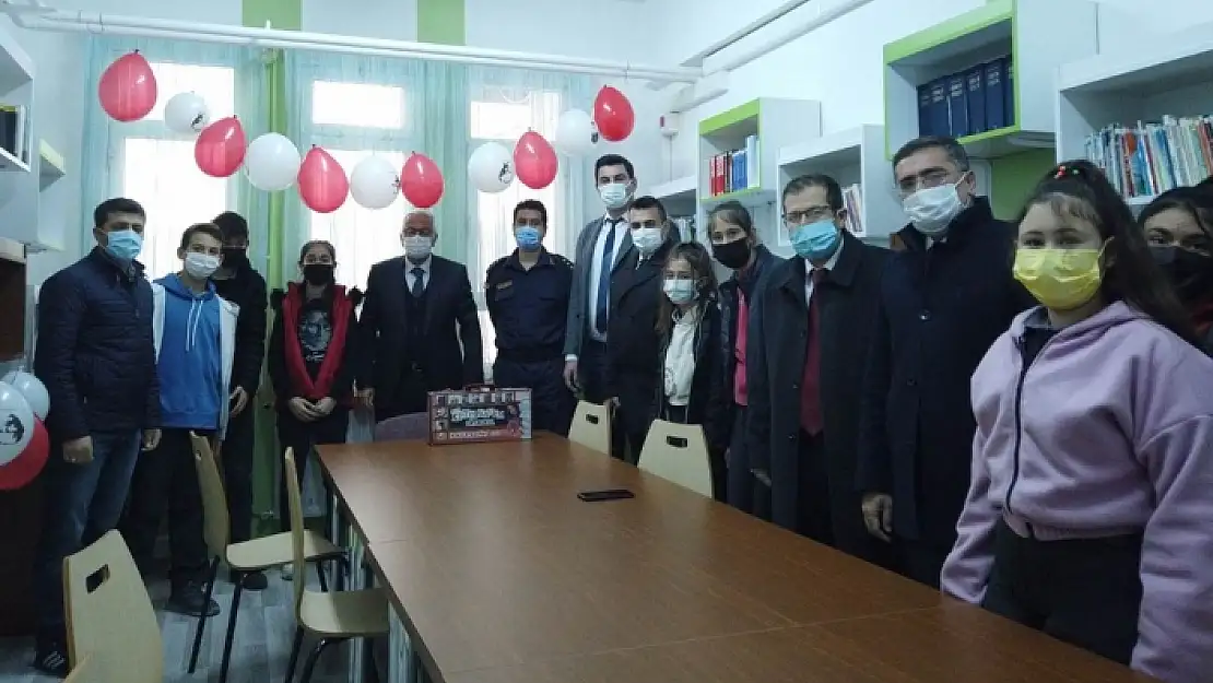 Yatağan'daki Okul Kütüphanesi Törenle Açıldı
