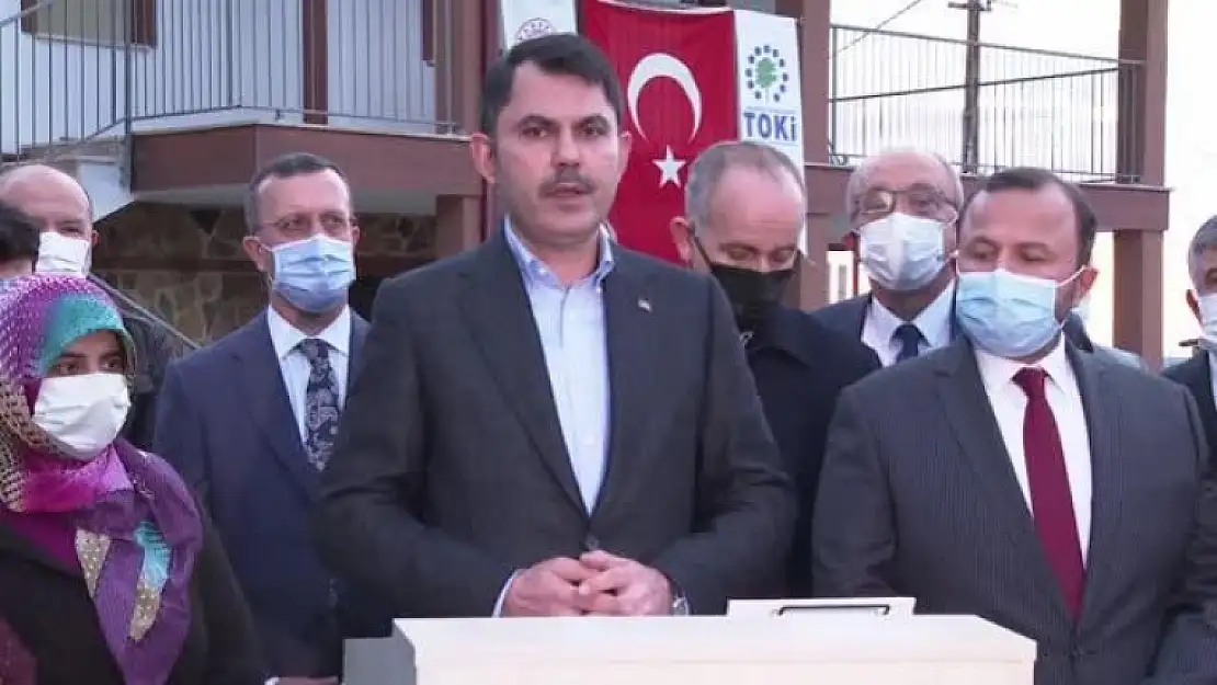 Bakan Kurum: Antalya ve Muğla'da 1350 Konut, Yaklaşık 750 Ahır Projemiz Var
