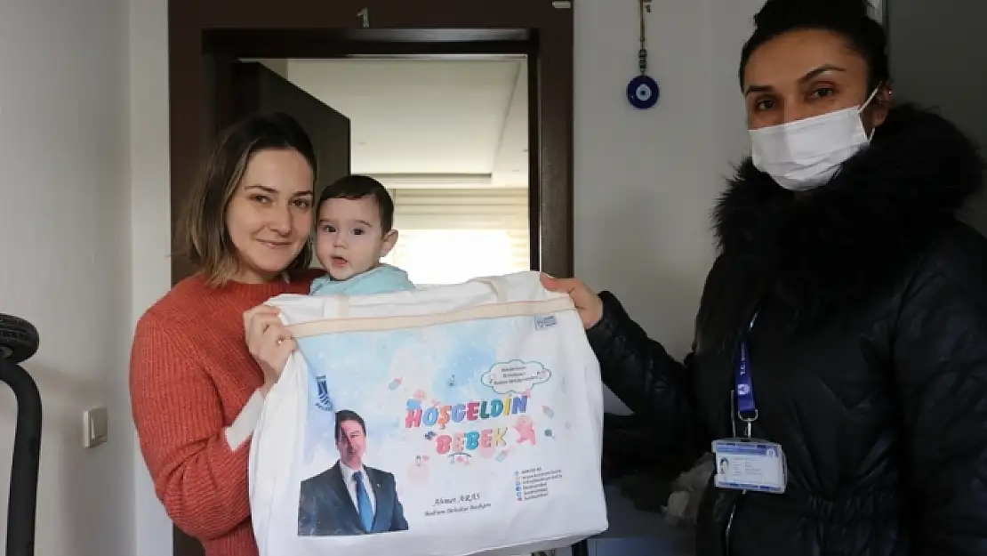 Bodrum'daki 'Hoş Geldin Bebek' Projesi Sürüyor