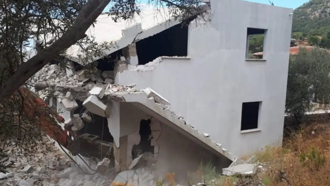 Bodrum'daki Kaçak Yapılaşma Mücadelesi Devam Ediyor