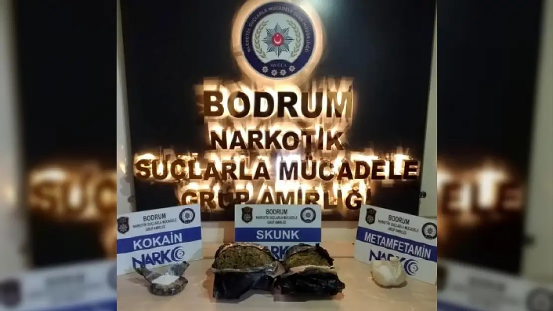 Bodrum Narkotik Ekipleri, Uyuşturucuya Geçit Vermedi