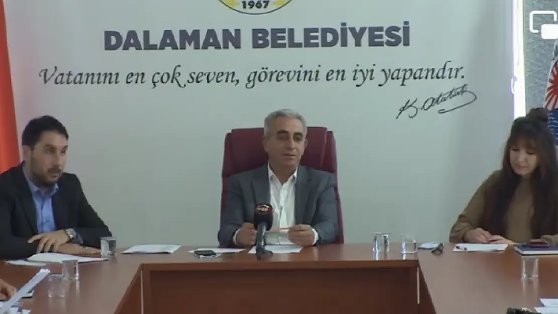 DALAMAN BELEDİYE BAŞKANI KARAKUŞ: 'DALAMAN'IN ASALAKLARI'