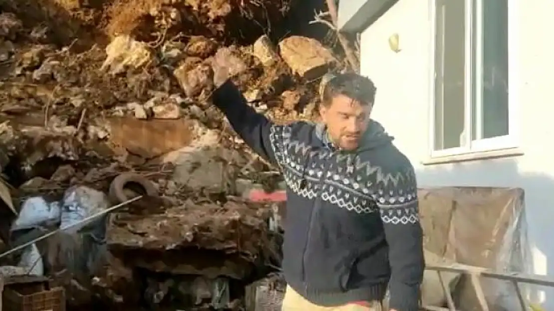 Dev Kaya 30 Metreden Bomba Gibi Düştü: Ölümden Döndüler
