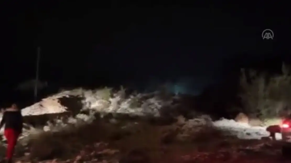 Fethiye'de Kar Yağışını Duyan Vatandaşlar Bölgeye Gitti