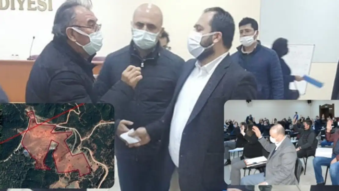Menteşe Belediye Meclisinde 'Çimento Fabrikası' Gerginliği