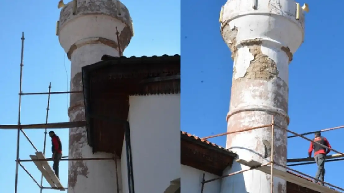 Menteşe'deki Tarihi Camiide Çalışmalar Başladı