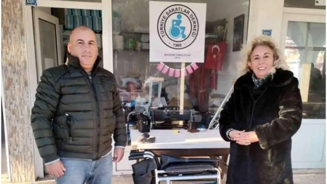 Muğla'daki Mavi Kapaklar Tekerlekli Sandalyeye Dönüştü