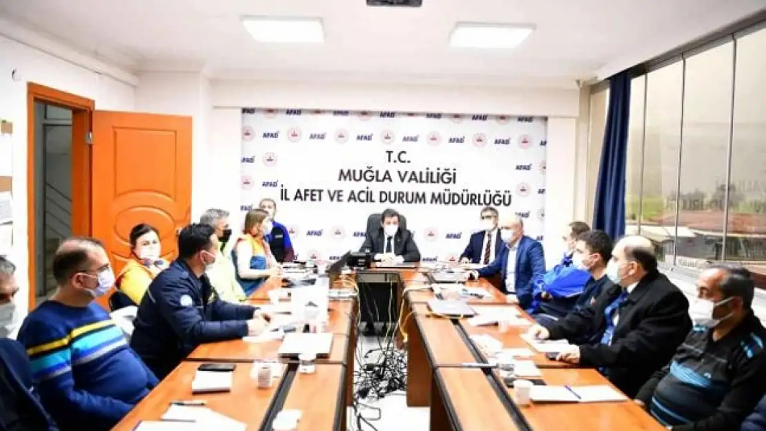 Muğla ve İlçelerinde Yağışlar Sonrası Hasar Tespit Çalışmaları Yapıldı