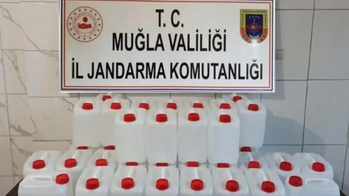 Muğla'da Kaçak İçki Operasyonu: 8 Şüpheli Yakalandı