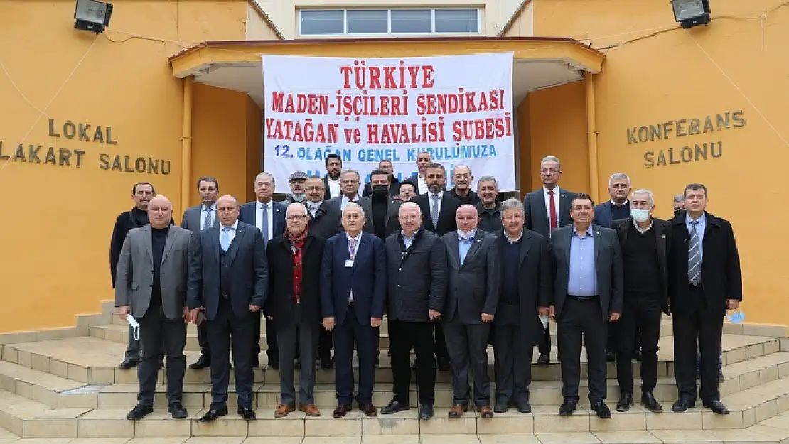 Yatağan'da Maden İş Başkanı Güven Tazeledi