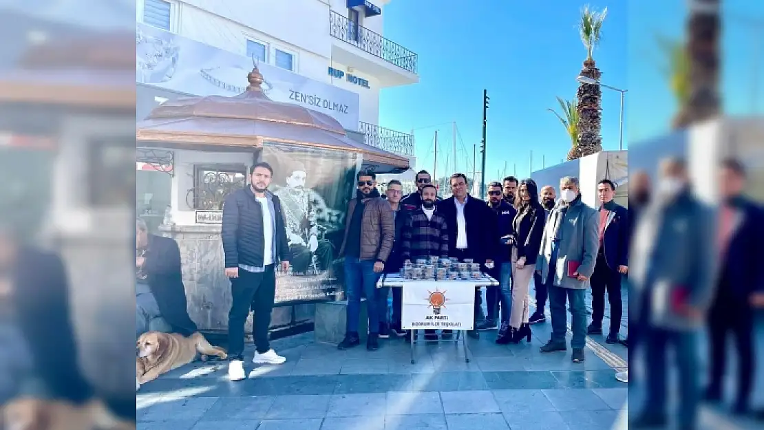AK Parti Bodrum'dan II. Abdülhamit Han İçin Hayır İkramı