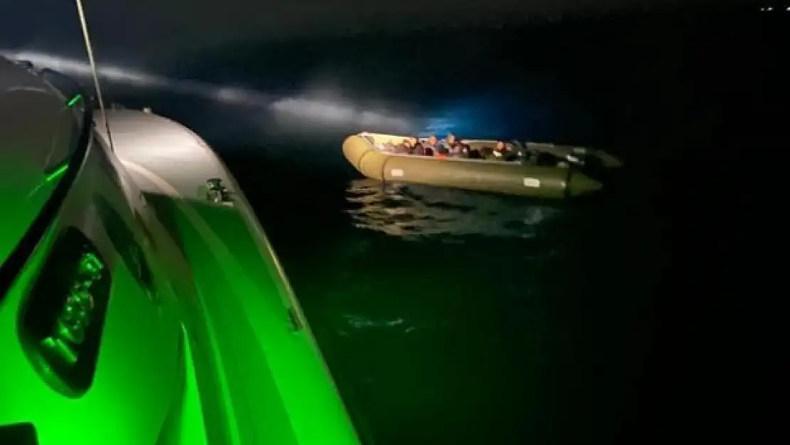 Bodrum'da 25 Düzensiz Göçmen Yakalandı