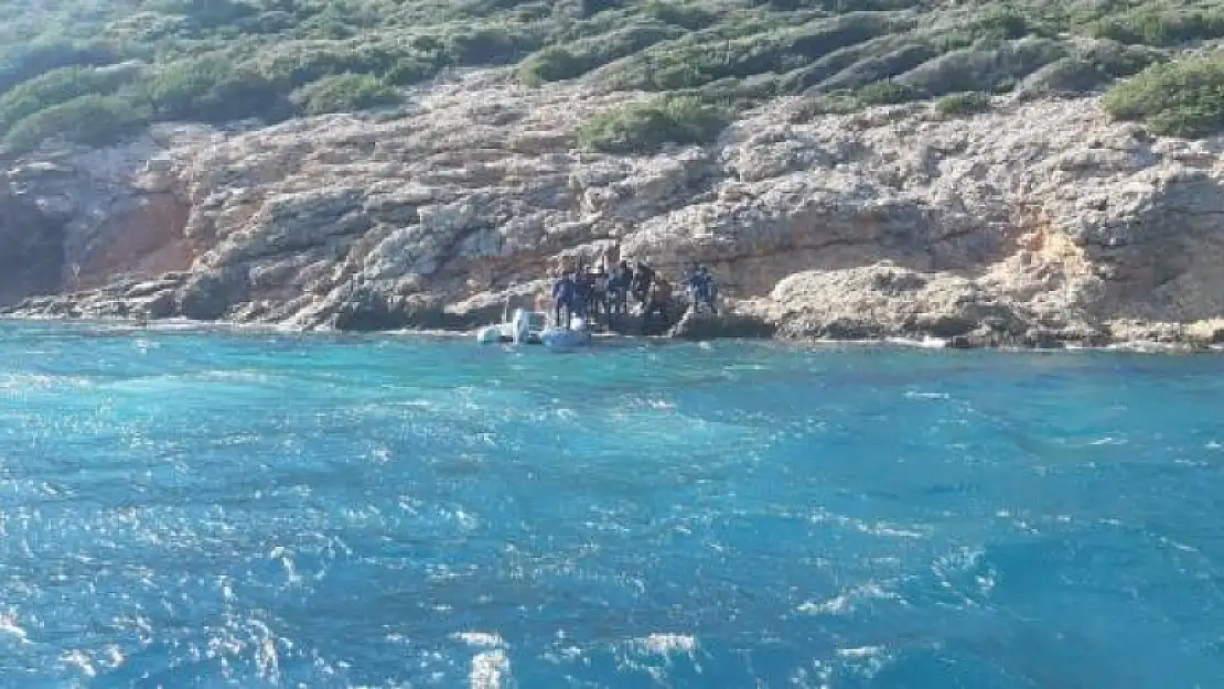 Bodrum ve Datça'da 95 Düzensiz Göçmen Kurtarıldı