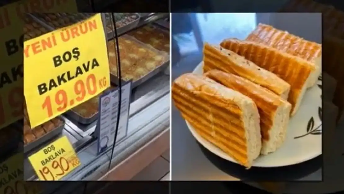 Boş Baklavanın Ardından Boş Tost da Satılmaya Başlandı