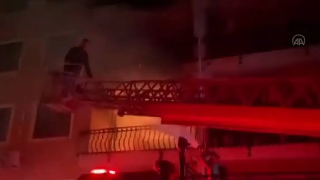 Dalaman'daki Bir Evde Yangın Çıktı