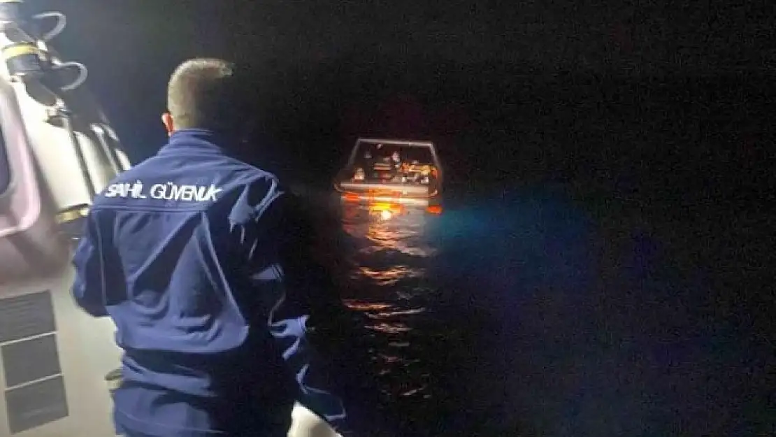 Datça'da 7 Düzensiz Göçmen Kurtarıldı