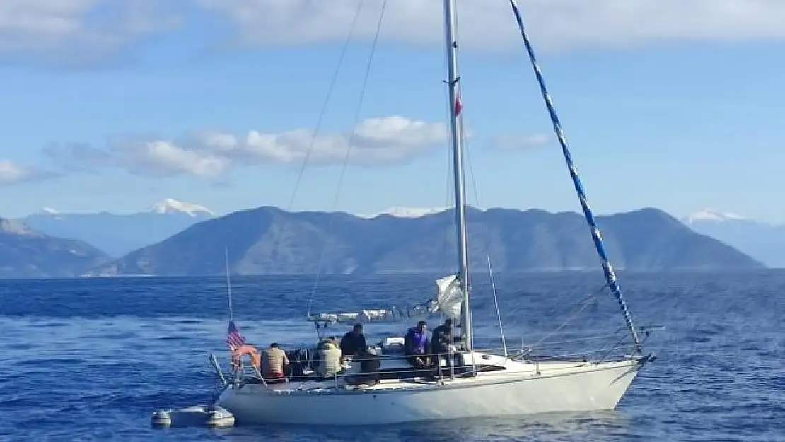 Fethiye'de 29 Düzensiz Göçmen Kurtarıldı