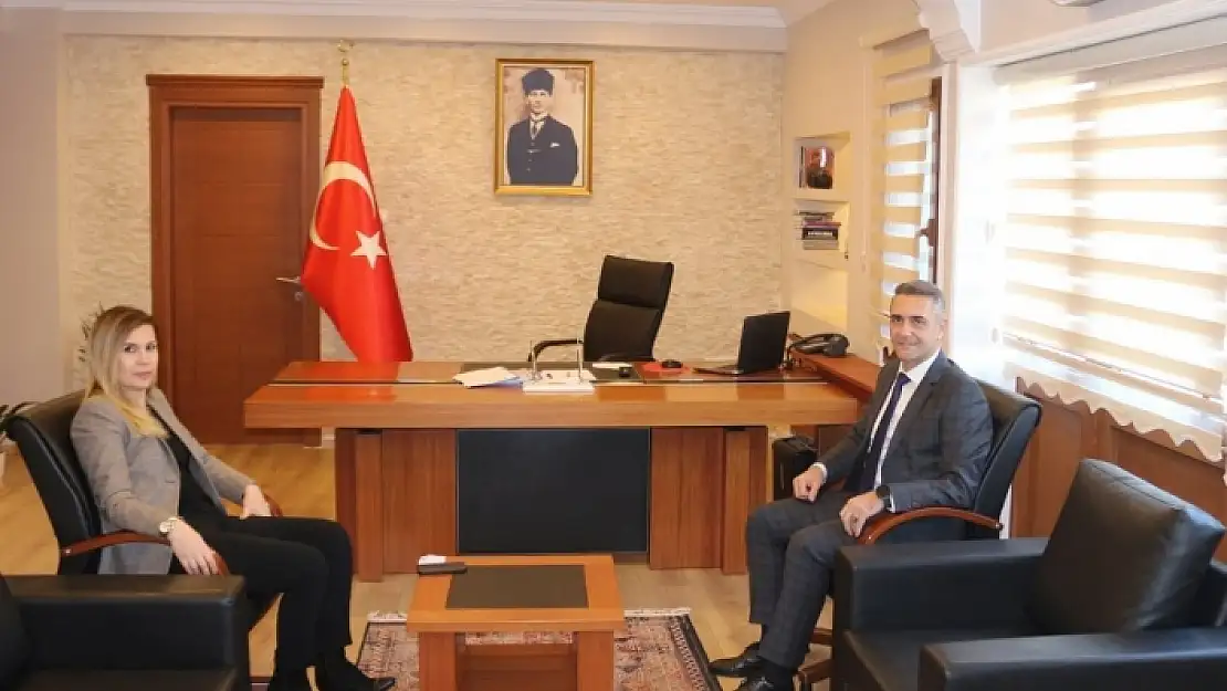 Muğla Cumhuriyet Başsavcısı Yağcı, Ortaca Kaymakamı Uçar'ı Ziyaret Etti