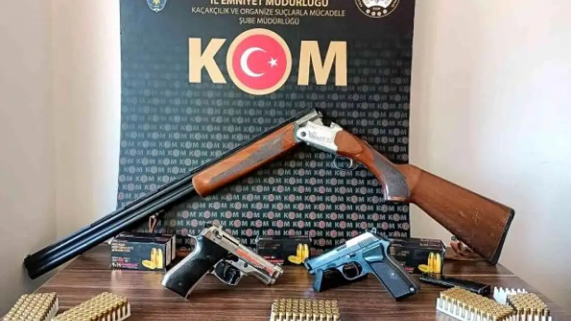 Muğla'da 2 Tabanca ve 277 Mermeri Ele Geçirildi