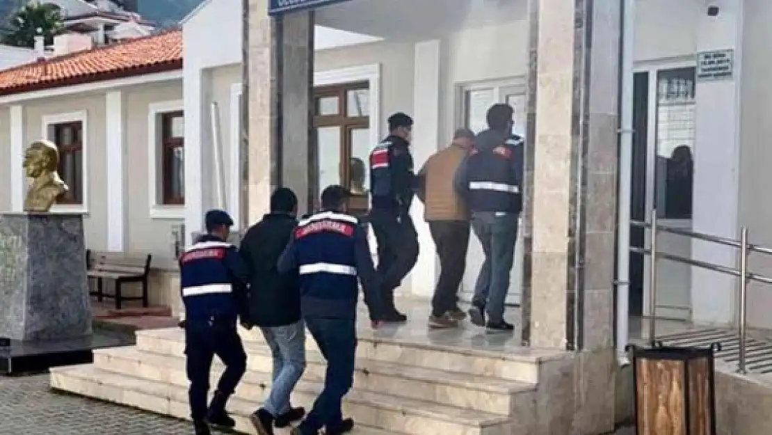 Muğla'daki Huzur ve Güven Uygulamasında Yakalanan 8 Şüpheli Tutuklandı
