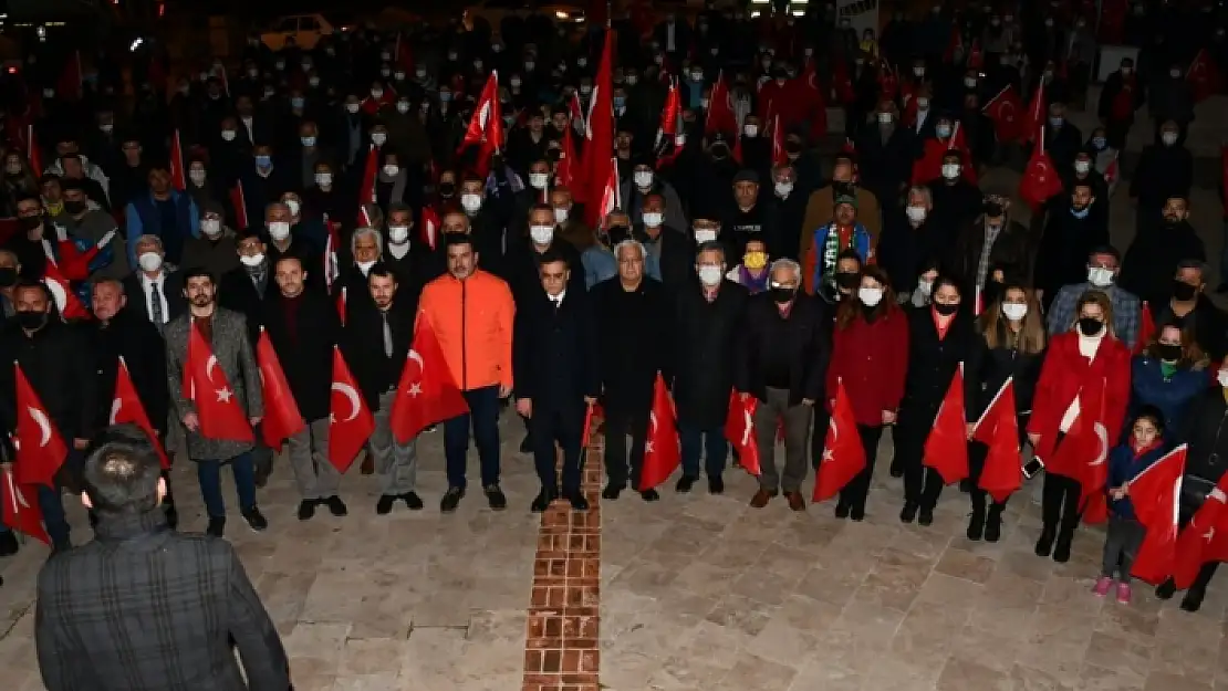 Yatağan'da Ata'ya Saygı Yürüyüşü
