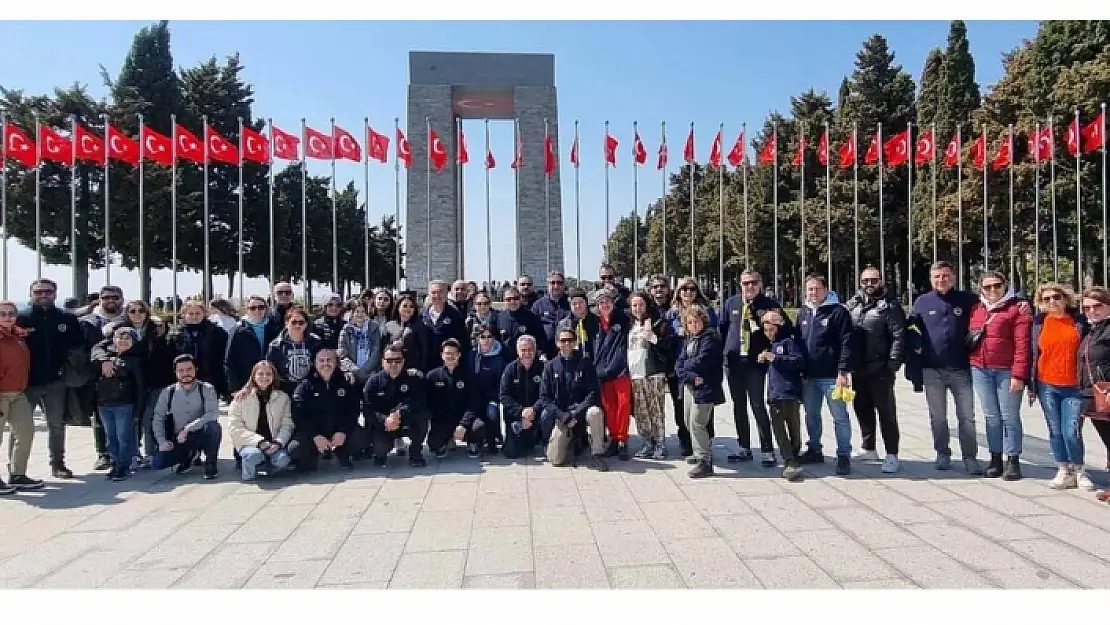 Bodrum Fenerbahçeliler Derneği'nden Gelibolu Yarımadasındaki Şehitliklere Ziyaret
