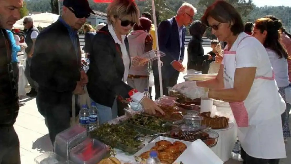 Fethiye'de 4. Göcek Ot Yemekleri Festivali Yapıldı