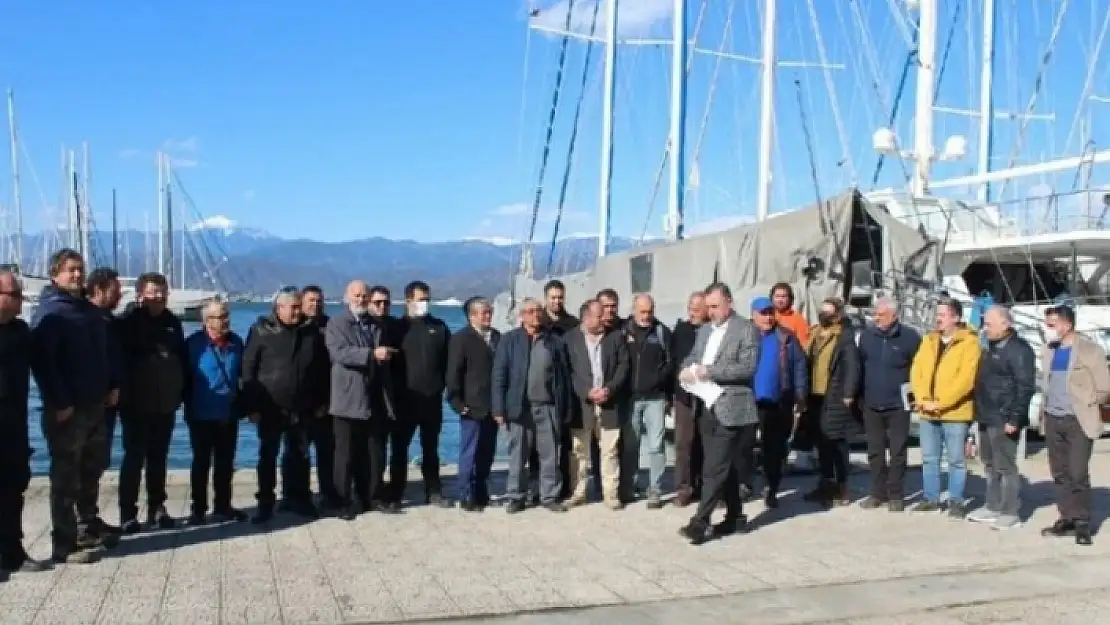 Fethiye Meslek Kuruluşları Güç Birliği Platformu, Göcek Koyları ile İlgili İhalenin İptalini İstedi