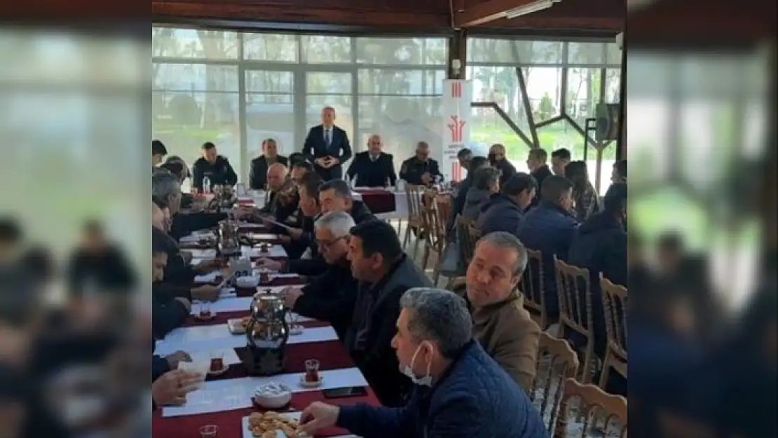 Köyceğiz'de Muhtarlar Bilgilendirildi