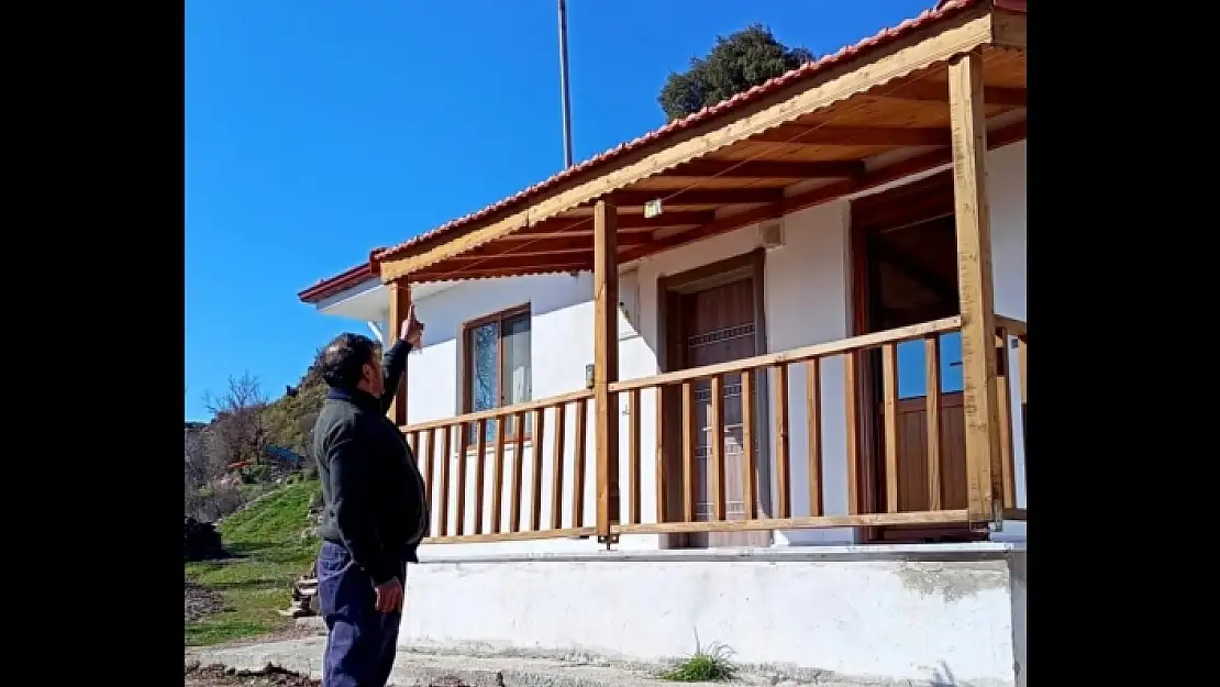 Menteşe'deki Yangınzede Vatandaşlar Evlerine Kavuştu, Elektriksiz Kaldı