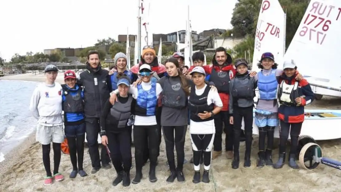 Optimist Milli Takımı Bodrum'da Antrenman Yapıyor