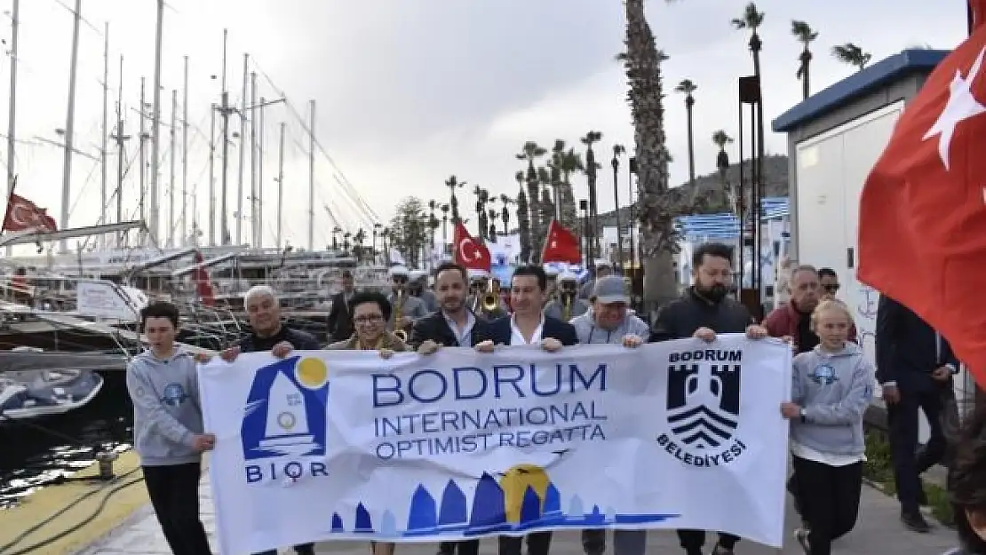 10. Bodrum Uluslararası Optimist Yarışları Başladı