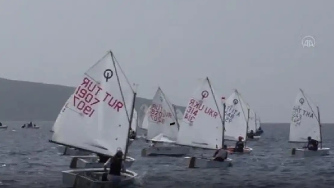 10. Bodrum Uluslararası Optimist Yarışları Ödül Töreniyle Sona Erdi