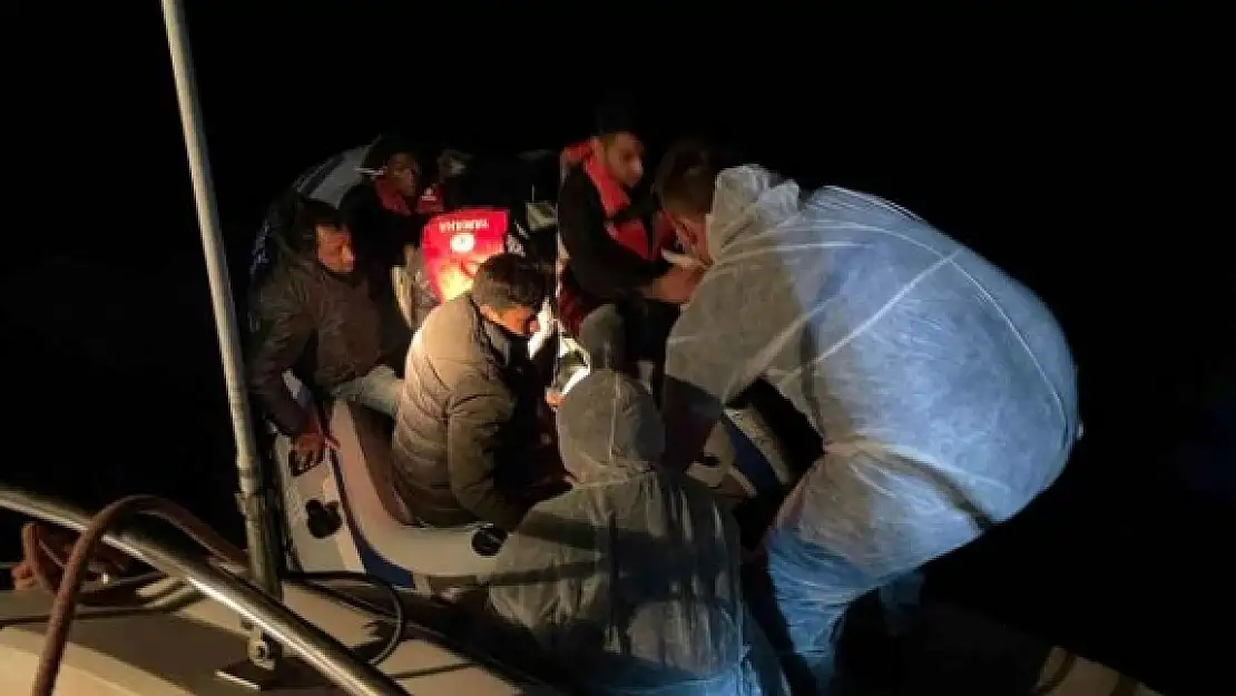 Bodrum'da 38 Göçmen Kurtarıldı, 8 Göçmen Yakalandı