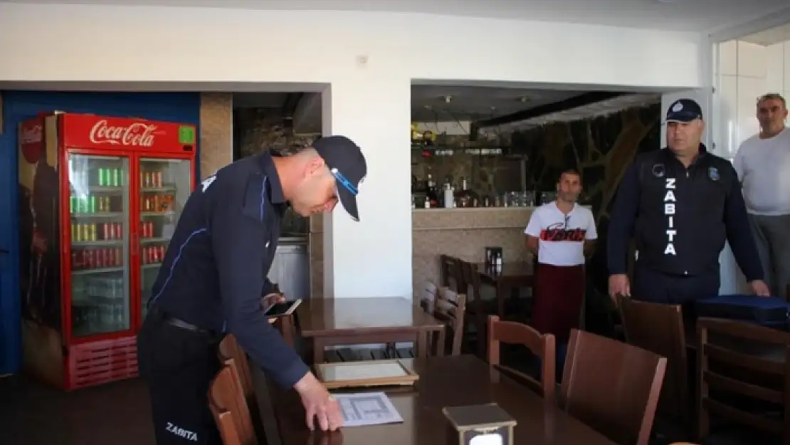 Bodrum'da Zabıta Ekiplerinden Bayram Öncesi Denetim