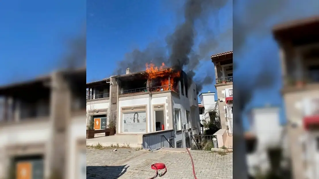 Bodrum'daki Bir Evde Yangın Çıktı!