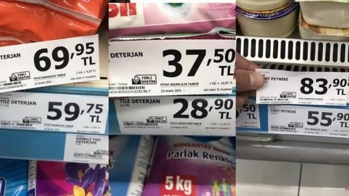 KDV İndirimi Bugün Başlıyor: 81 İlde Etiketler Değişecek