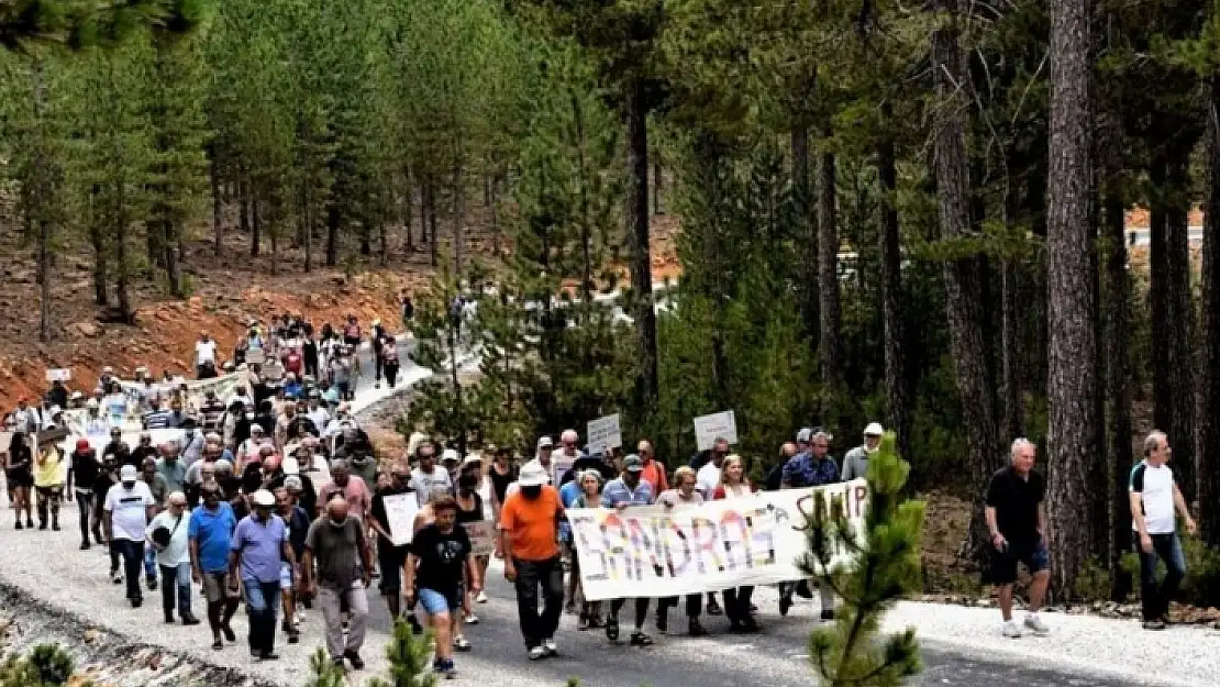 Köyceğiz'deki Sandras Dağı'nda Zafer Çevrecilerin!