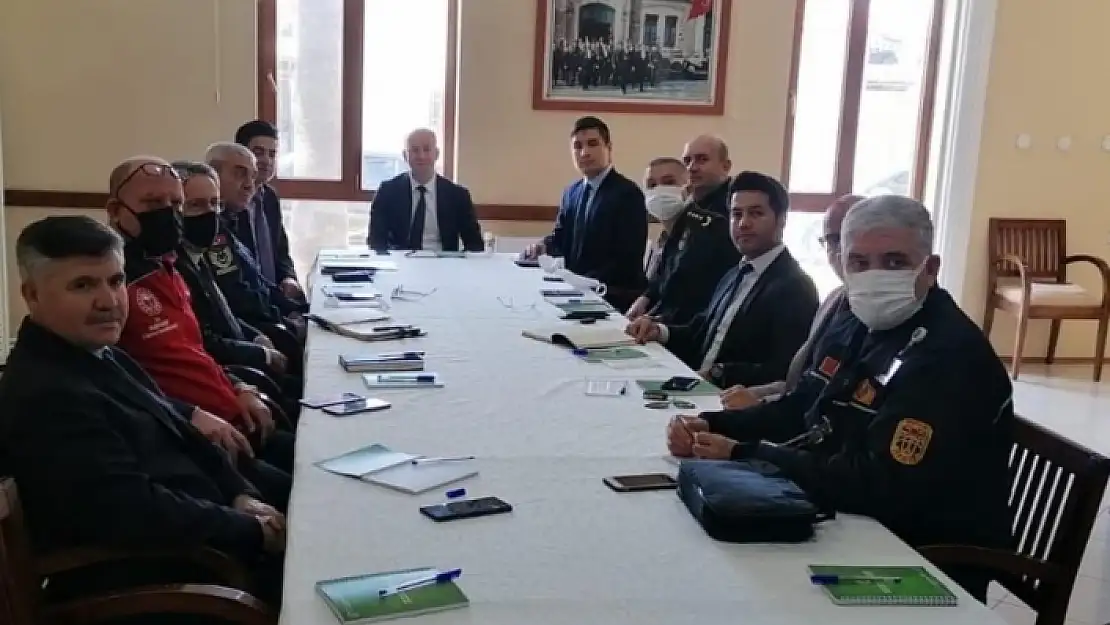Köyceğiz'de Orman Yangınlarıyla Mücadele Komisyon Toplantısı Yapıldı