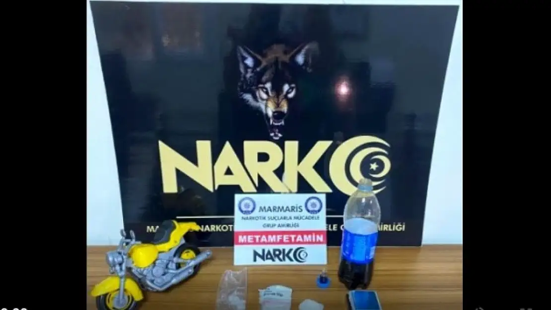Marmaris'te Oyuncak Motorun İçinden Uyuşturucu Çıktı