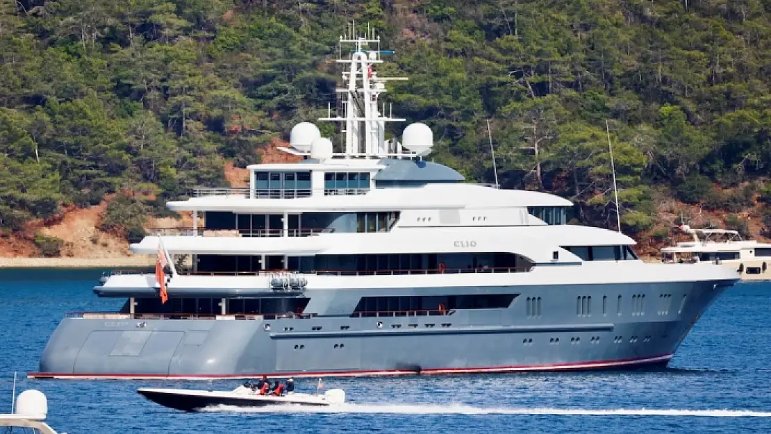 Rus Milyarder Deripaska'nın Lüks Yatı Fethiye'de