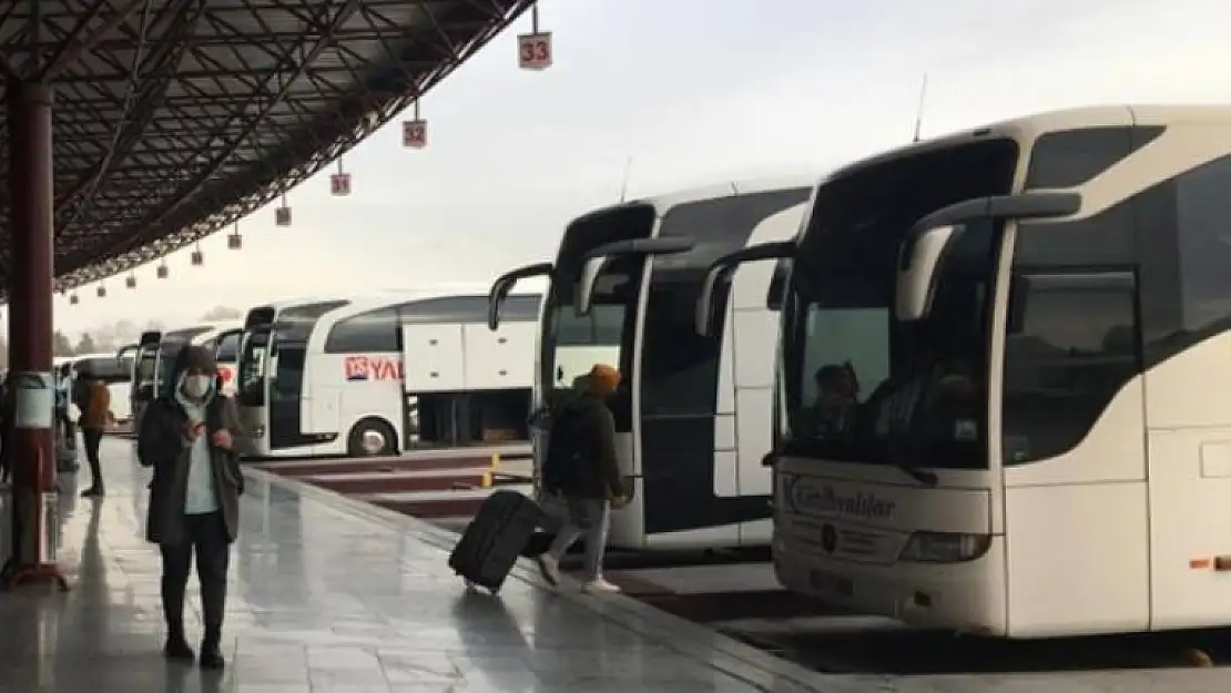 Şehirler Arası Otobüs Bilet Fiyatlarına Zam Yapıldı