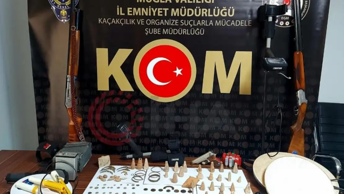 Yatağan'da Operasyon: Çok Sayıda Tarihi Eser Bulundu!