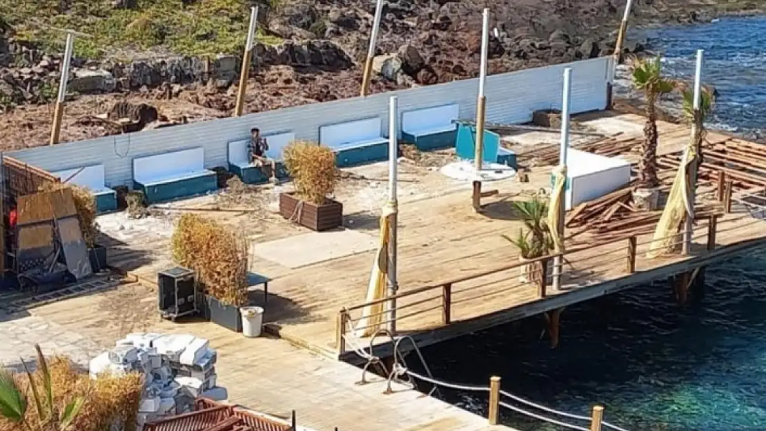 Bodrum'da Toplamda 61 İskele Yıkıldı