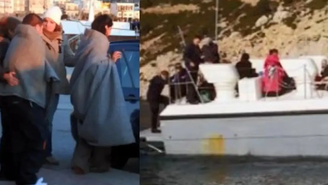 Bodrum'daki Göçmen Taşıyan Tekne Battı, 106 Göçmen Kurtarıldı