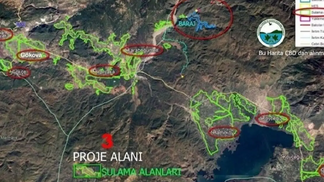 Köyceğiz'deki Çevreciler, Balcılar Barajı Projesinin İptalini İstiyor