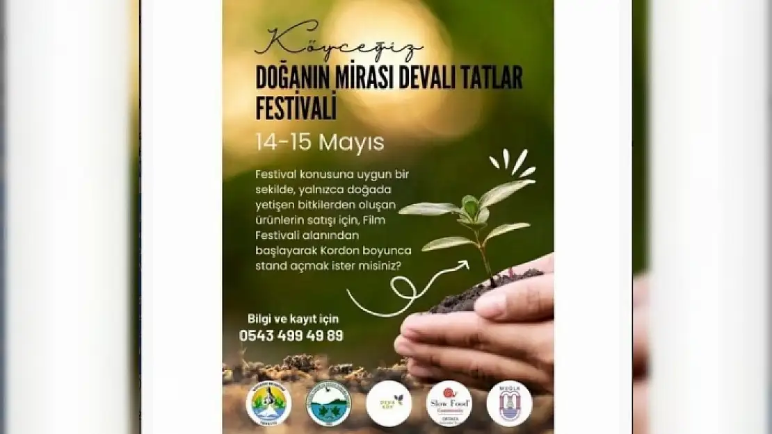 Köyceğiz'de 'Devalı Tatlar Festivali' Gerçekleşecek